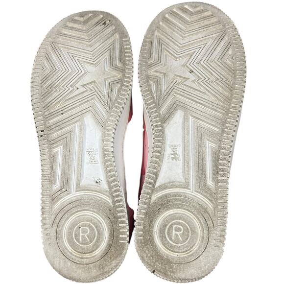 A Bathing Ape Bape Sta Y2K Pink Hype Sneakers - Picture 6 of 9